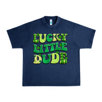 Navy lucky little dude Urban Heavy Tee - Artiststas