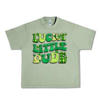 Oil Green lucky little dude Urban Heavy Tee - Artiststas