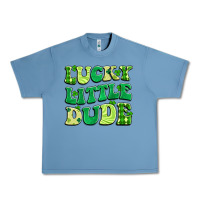 Pebble Blue lucky little dude Urban Heavy Tee - Artiststas