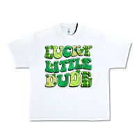 White lucky little dude Urban Heavy Tee - Artiststas