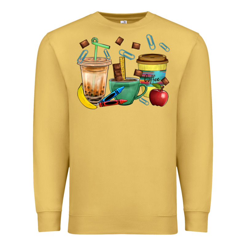 School Boy Coffee Cup Bbs Premium Sweatshirt by BundleAndBundleShop | Teevron