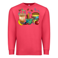 Cardinal School Boy Coffee Cup Bbs Premium Sweatshirt - BundleAndBundleShop