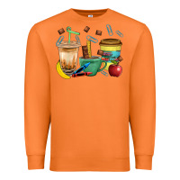 Carrot School Boy Coffee Cup Bbs Premium Sweatshirt - BundleAndBundleShop
