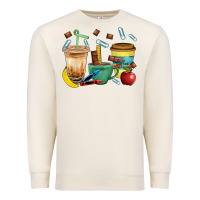 Sandshell School Boy Coffee Cup Bbs Premium Sweatshirt - BundleAndBundleShop
