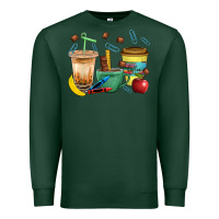 Sports Green School Boy Coffee Cup Bbs Premium Sweatshirt - BundleAndBundleShop
