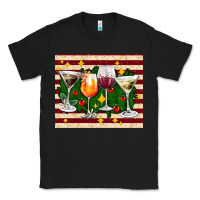 Black Christmas cocktail Classic Tee - AdoDesignShop