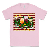 Bubblegum Pink Christmas cocktail Classic Tee - AdoDesignShop