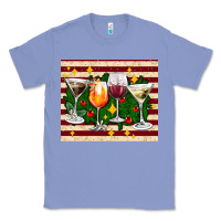 Colony Blue Christmas cocktail Classic Tee - AdoDesignShop