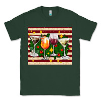 Sports Green Christmas cocktail Classic Tee - AdoDesignShop