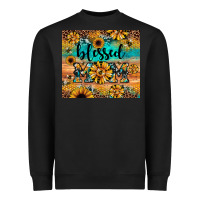 Black blessed mom Heavyweight Sweatshirt - JahusDesignShop