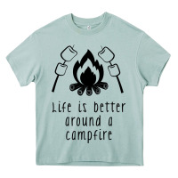 Arona life is better around a campfire Heavy Core Tee - Unal Design