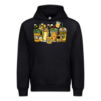 Foreset Green Honey bee coffee cups Urban Hoodie - HowdyJamesFarm