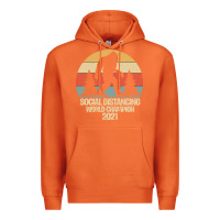 Carrot Bigfoot Social Distancing World Champion Premium Hoodie - Bettercallsaul