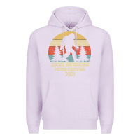 Lilac Bigfoot Social Distancing World Champion Premium Hoodie - Bettercallsaul