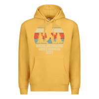 Mustard Bigfoot Social Distancing World Champion Premium Hoodie - Bettercallsaul
