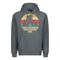 Rock Bigfoot Social Distancing World Champion Premium Hoodie - Bettercallsaul