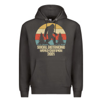 Smoke Bigfoot Social Distancing World Champion Premium Hoodie - Bettercallsaul