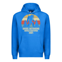 True Royal Bigfoot Social Distancing World Champion Premium Hoodie - Bettercallsaul
