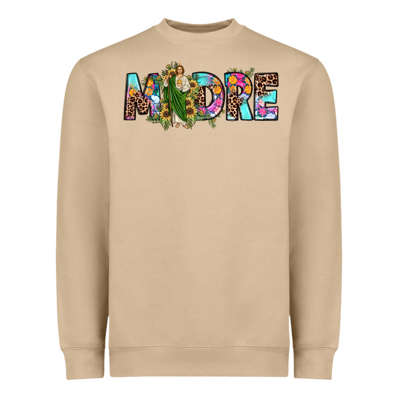 San Judas Madre Sunflower Heavyweight Sweatshirt by JahusDesignShop | Teevron