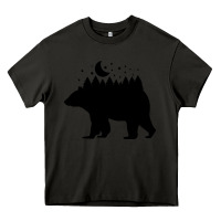 Asphalt bear Heavy Core Tee - Unal Design
