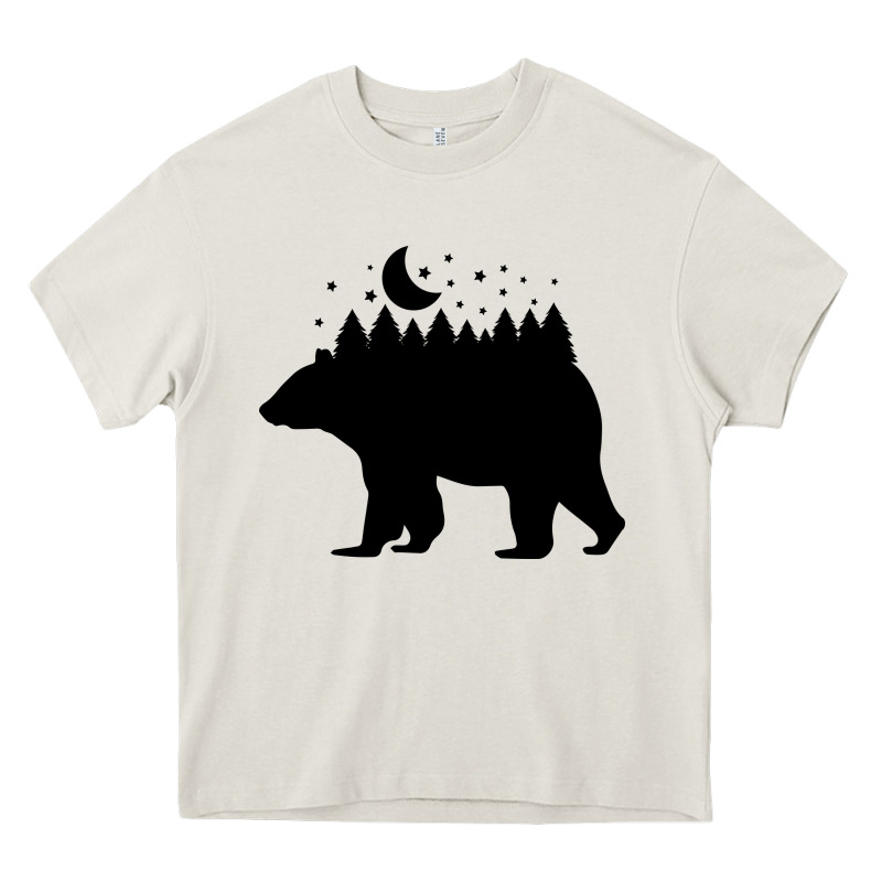 Bear Heavy Core Tee by Unal Design | Teevron