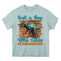 Arona just a boy who loves baby spinosaurus Heavy Core Tee - Artiststas