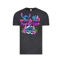 Vintage Black preview flower stitch 2nd grade Vintage Tee - AdoDesignShop