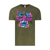 Vintage Olive preview flower stitch 2nd grade Vintage Tee - AdoDesignShop