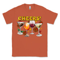 Copper Cheers Christmas Coctail Classic Tee - AdoDesignShop