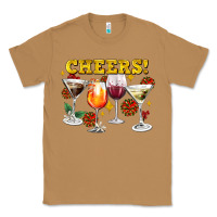 Toasted Coconut Cheers Christmas Coctail Classic Tee - AdoDesignShop