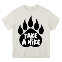 Cream take a hike Heavy Core Tee - Unal Design
