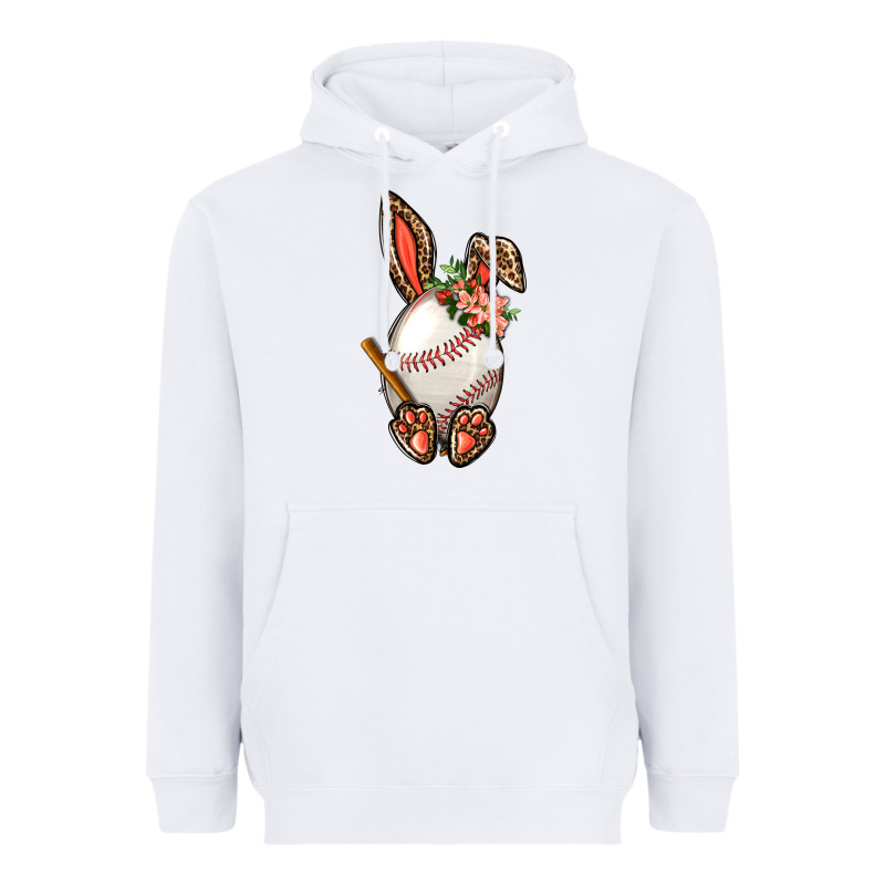 Baseball Easter Bunny Heavyweight Hoodie by BundleAndBundleShop | Teevron