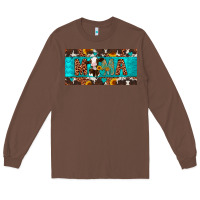 Chestnut mama holstein cow license plate Long Sleeve Tee - Artiststas
