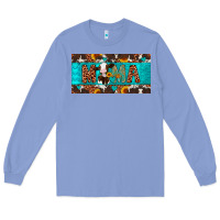Colony Blue mama holstein cow license plate Long Sleeve Tee - Artiststas
