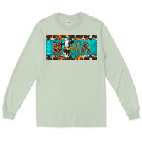 Matcha mama holstein cow license plate Long Sleeve Tee - Artiststas