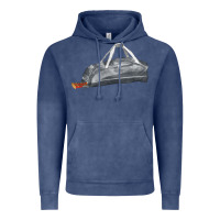 Vintage Denim baseball bag fa element Vintage Hoodie - FaDigitalArtStudio