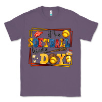 Lavender its a softball kinda day Classic Tee - AdoDesignShop