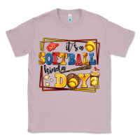 Lilac its a softball kinda day Classic Tee - AdoDesignShop