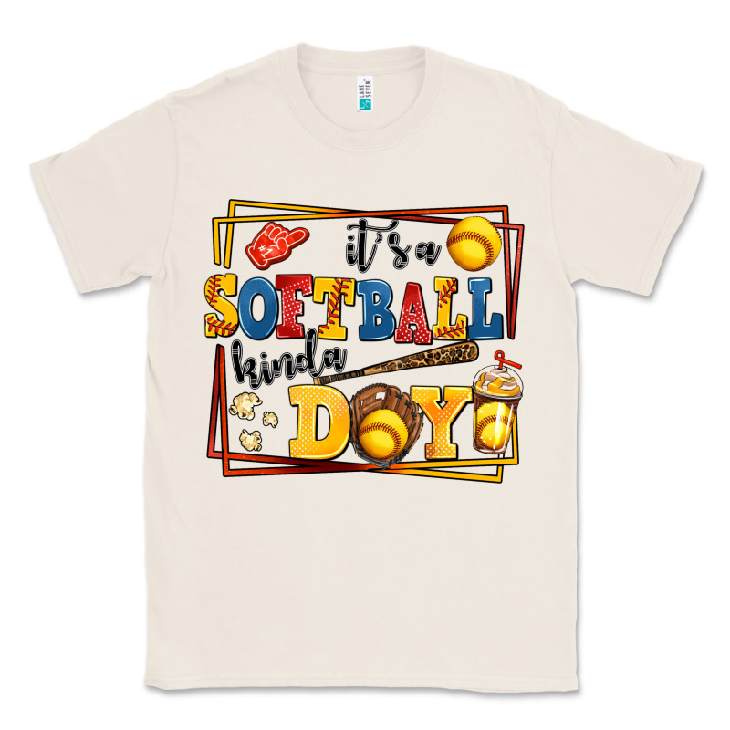 Its A Softball Kinda Day Classic Tee by AdoDesignShop | Teevron