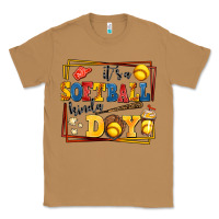 Toasted Coconut its a softball kinda day Classic Tee - AdoDesignShop