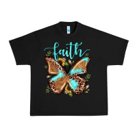 Black faith leopard butterfly Urban Heavy Tee - JahusDesignShop