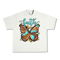 Pistachio faith leopard butterfly Urban Heavy Tee - JahusDesignShop