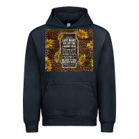 Navy we let the liquor talk with sunflowers Urban Hoodie - TumblerDesignByShophia
