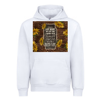 White we let the liquor talk with sunflowers Urban Hoodie - TumblerDesignByShophia