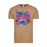 Vintage Coffee preview flower stitch 1st grade Vintage Tee - AdoDesignShop