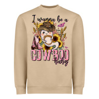 Mushroom i wanna be a cowboo baby halloween Heavyweight Sweatshirt - AdoDesignShop