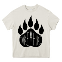 Cream take a hike Heavy Core Tee - Unal Design