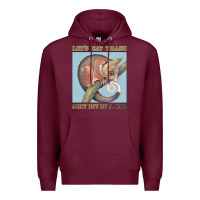 Burgundy Let's Eat Trash & Get Hit By A Car Premium Hoodie - Bettercallsaul