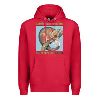 Cardinal Let's Eat Trash & Get Hit By A Car Premium Hoodie - Bettercallsaul