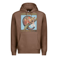 Chestnut Let's Eat Trash & Get Hit By A Car Premium Hoodie - Bettercallsaul